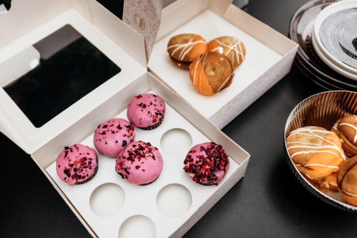 Kroonpak packaging, muffin and cookies boxes for Lõuna Pagarid
